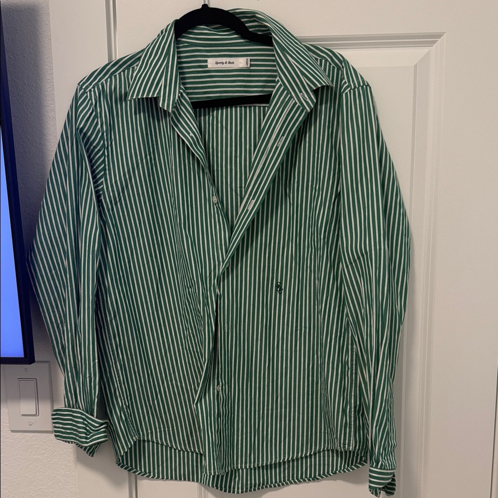 Sporty & Rich Striped Shirt